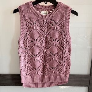 Lucky Brand Mauve Knit Top